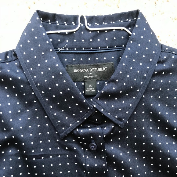 NWOT Banana Republic Riley Tailored-Fit Shirt - Picture 2 of 3